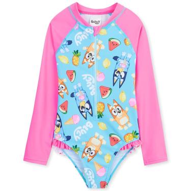 Imagem de Traje de natação Bluey Girls Full Body Swimsuit 4-5 anos