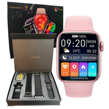 Imagem de Smartwatch inteligente HW11 / Série 9 Lançamento 2025 / 4 pulseiras / 