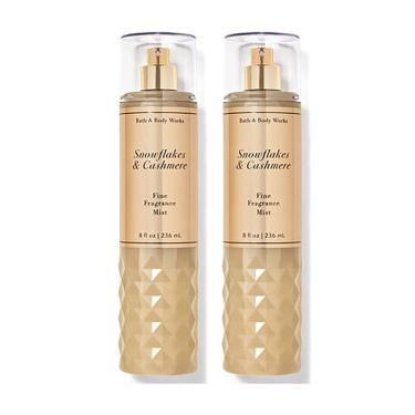 Imagem de Perfume Bath & Body Works Flocos de neve e caxemira 240 ml (2 x 120 ml)