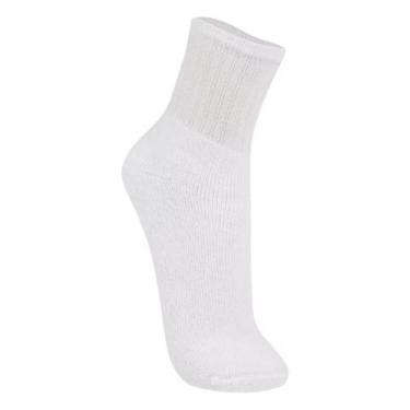 Imagem de Kit com 6 pares de meias cano médio Trifil algodão esportiva Ref.: 872