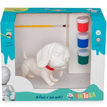 Imagem de Brinquedo Para Pintar Cachorrinho De Colorir Bill + 3 Anos - BDM