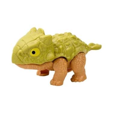 Imagem de Brinquedo Criativo de Dinossauros de Dedo para Crianças - Triceratops 