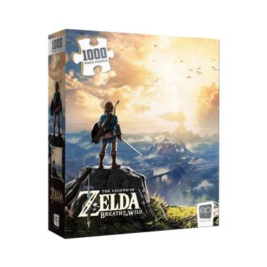 Imagem de Quebra-cabeça usaopoly The Legend of Zelda Breath of the Wild 1000 peças