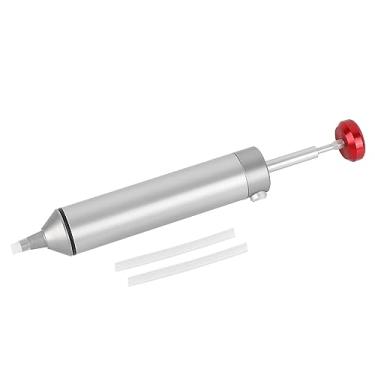 Imagem de Solda Sucker dessolding Bomba de vácuo Liga de alumínio Forte Ferramenta de remoção de solda portátil para entusiasta de bricolage