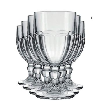 Imagem de Taça para Água Bristol de Vidro 340ml 6 Unidades - Nadir 0011