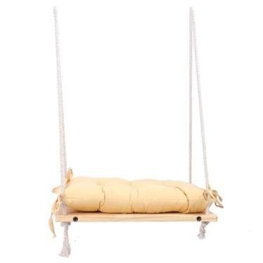 Imagem de Cat Window Polfe, Design de Pendurar Fácil de Instalar a Rede de Gato Montada Em Janelas de Madeira Resistente e Confortável para Descanso para Animais de Estimação Interno