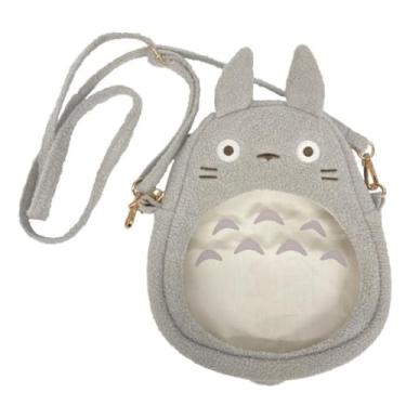 Imagem de ENSKY Bolsa Totoro com Transparência 27 x 18 cm
