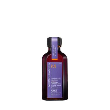 Imagem de Óleo de cabelo Moroccanoil Treatment Purple para cabelos loiros 50mL