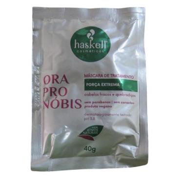 Imagem de Máscara Ora Pro Nóbis Haskell Maior Resistência Para Fios 40G