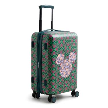 Imagem de Vera Bradley Mala feminina Disney Hardside Adair Spinner 55 cm, caleidoscópio do Mickey Mouse, multi, tamanho único