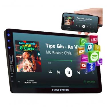 Imagem de Dvd 2 Din Central Multimídia Universal 9 Pol Mp5 Bt