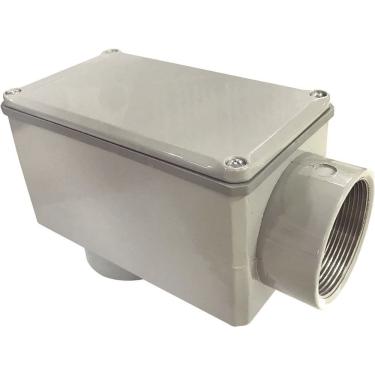 Imagem de Condulete Fixo 3/4" Tipo "lb" - Com Tampa / Rosca Npt / Com Pintura Eletrostática A Pó Tramontina