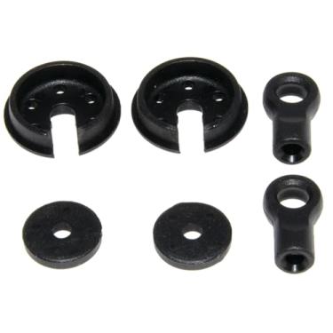 Imagem de Shocks Piston Deck Supporter EA1029 Compatible with JLB Racing Part Cheetah 1/10 11101 21101 J3 Speed Brushless Rc Car Plastic Upgrade Accessory(Black)