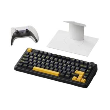 Imagem de Teclado Mecânico Para Jogos RGB AULA F75 24G Sem Fio Bluetooth Com Fio