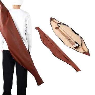 Imagem de FENJANER Estojo Para Arco Tradicional De Longo 60" Bolsa Couro Recurvo