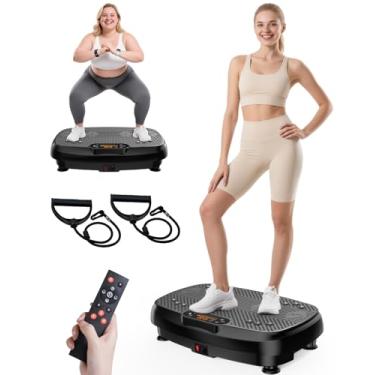 Imagem de DamKee Máquina De Exercícios Com Plataforma Vibratória, Equipamento Vibratório Motores Triplos Mais Recente 2025 Para Perda Peso E Drenagem Linfática, Treino Corpo Inteiro Pontos Acupuntura Magnétic