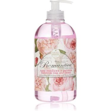 Imagem de Sabonete Líquido Nesti Dante Romântica Rosa Midicea e Peônia 500ml