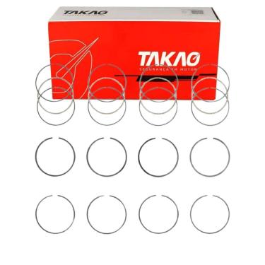 Imagem de Anel Para Pistão (Jg) A3 1.6 8V 2002 A 2011 / Polo 1.6 8V 2001 A 2014 / Golf 1.6 8V 2001 A 2014 - Takao Asvw16Cstd