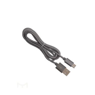 Imagem de Cabo USB/Micro USB Nylon 1,2m - Maketech, Preto