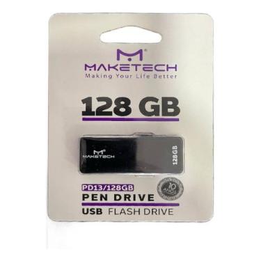 Imagem de Pen Drive 128gb Preto Usb Flash Disk 2.0 - Maketech