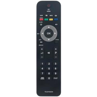 Imagem de Controle remoto de substituição RC4705 compatível com Philips TV 242254901833 19PFL3403D/10 19PFL5403S/60 20PFL3403D/10 22PFL3403D/10 22HFL3330D/10 26PFL5403S/60 32 PFL7203H/10 32PFL7403D/79