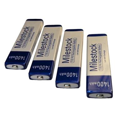 Imagem de Milestock Bateria Gumstick 4 Peças Compatível Com Panasonic Sony Jvc Sharp Aiwa Cd Player Portátil Minidisc, Hhf-Az09-4-Pcs