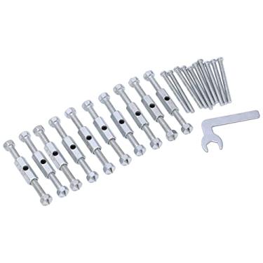 Imagem de Ferramenta de Reparo de Caixa de Chave de 86 Mm X 86mm, Kit de Aço de Liga Eficiente para Interruptores de Soquete Com Suportes, Parafusos, Chave Inglesa, Solução de Instalação Fácil, Operação (86