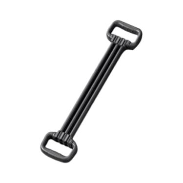 Imagem de Colaxi Expansor de peito, puxador muscular, faixa de tensão ajustável, prática para treinamento de força de braço, corda para força de braço, ombros e costas, Preto