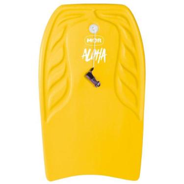 Imagem de Prancha Bodyboard Aloha 57cm x 35cm - amarelo - MOR