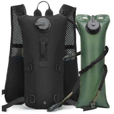 Imagem de ATBP Colete de hidratação para corrida, mochila tática 3L, para ciclismo, maratona, caminhada, mochila masculina e feminina