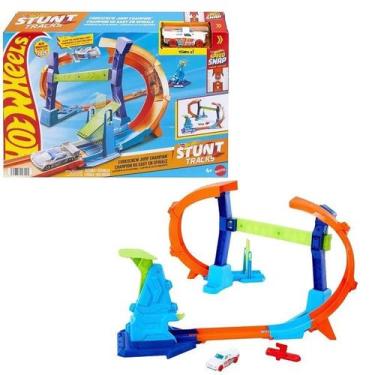 Imagem de Hot Wheels Campeao Salto Espiral Mattel GBF81
