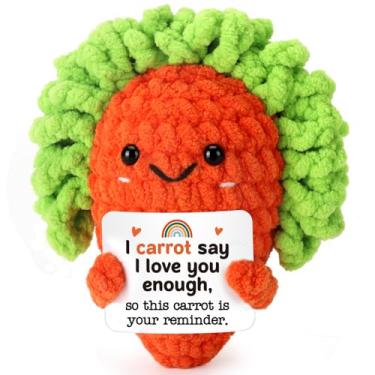 Imagem de Mini cenouras engraçadas presentes para ela, namorada, namorado, esposa, marido, eu te amo, presentes, Natal, aniversário, dia dos namorados, romântico para casais, pequeno, fofo, feito à mão, cenoura
