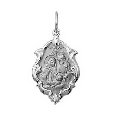 Imagem de Pingente Mini 1cm Nossa Senhora Aparecida Retangular Ouro 18k Branco k