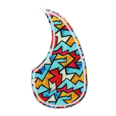 Imagem de simhoa Placa protetora de de guitarra, adesivo decorativo de substituição para de guitarra acústica e elétrica, B
