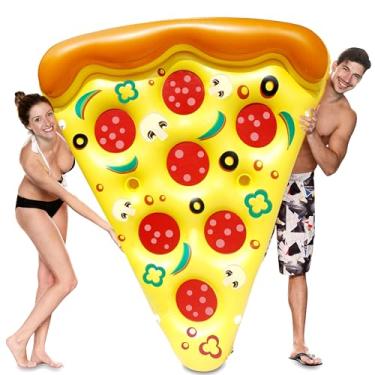 Imagem de JOYIN Boia Inflável Gigante Para Piscina, Boias Divertidas Para Piscina, Brinquedo Para Festa Na Piscina, Jangada Para Piscina De Verão (1 Pacote), Extra Grande Com Porta-Copos
