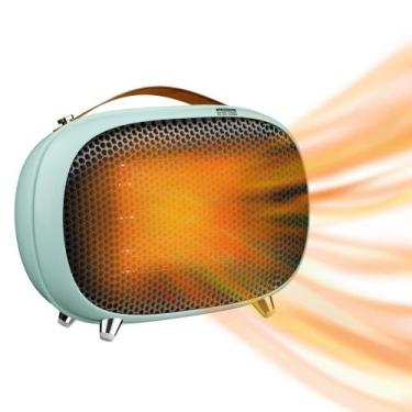 Imagem de Aquecedor Elétrico Portátil Vteilas 800W/400W - Verde