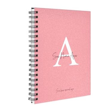 Imagem de Agenda 2026 Planner Semanal Personalizada Moderna Letra Glitter Rosa