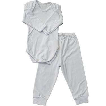 Imagem de Conjunto de Boby para menino e menina pijama bebe, conjunto malha egpcia, TAM. G