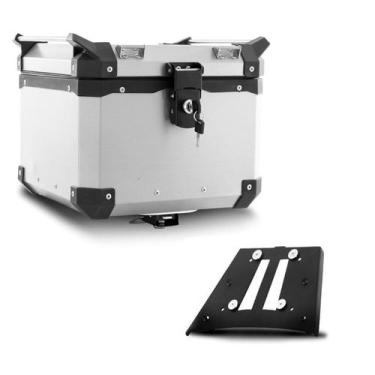 Imagem de Baú Moto Alumínio Top Case 35 Litros + Base de Fixação BMW GS 1200 200