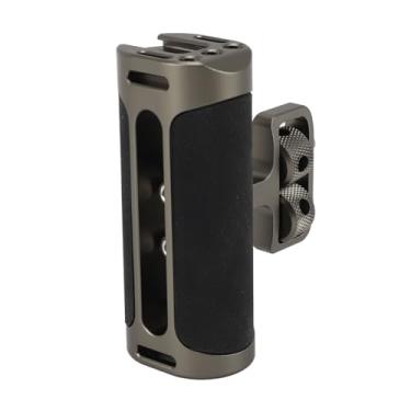 Imagem de Naroote Alça de Gaiola da Câmera Grip, Alça Lateral da Gaiola Câmera 1/4 de Polegada Fraço Fotografia M4 Chave Sexta (Verde escuro)