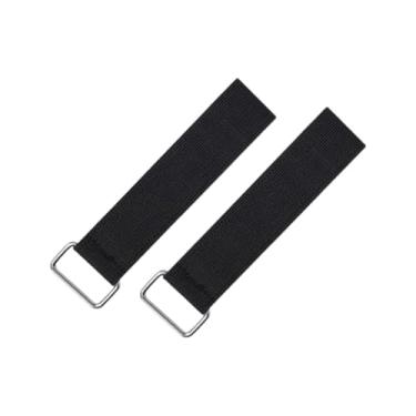 Imagem de oshhni 2 peças de tiras para pedais elípticos, tiras para pedais de bicicleta ergométrica, treinamento prático e multifuncional para pernas para exercícios