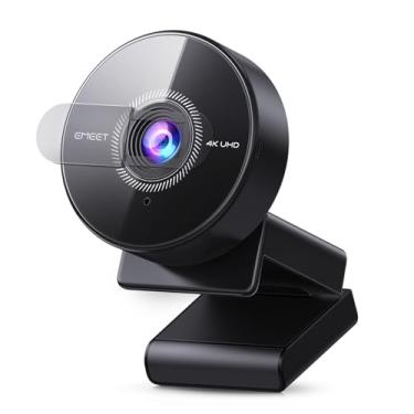 Imagem de EMEET Webcam C950 4K para PC - 8 megapixels 4K UHD, foco automático PDAF, microfone com cancelamento de ruído, FOV de 70°, 1080p a 60FPS, capa de privacidade, USB 2.0 Plug & Play, sem orifício de