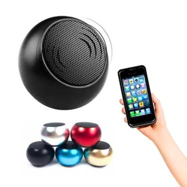 Imagem de Mini Caixa Som Bluetooth Portátil 3W – Alta Potência, Metal Compacta, Sem Fios Estilo Premium
