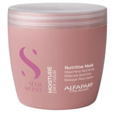 Imagem de Máscara Moisture Nutritive Semi Di Lino Alfaparf 500ml Nutrição Hidrat