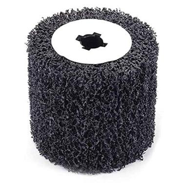 Imagem de SIGNI Roda de Desenho Abrasivo de Tira Poli, Soldas Limpas e Descalcificadas, Roda Removedora de Ferrugem e Roda de Oxidação, Lixadeira Polidora, Tração de Fio para Máquina de Polimento Manual(110X100