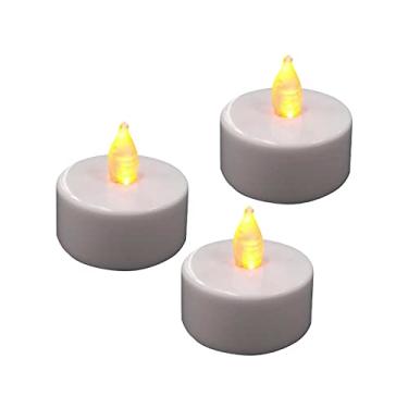 Imagem de Mini Velas Decorativas Taschibra 0.15w Bivolt Branca