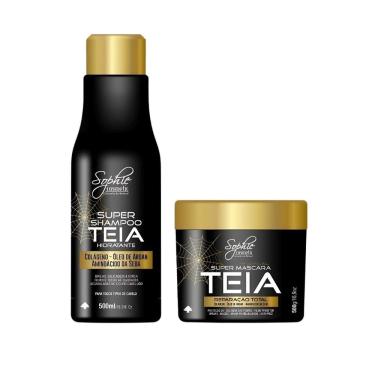 Imagem de Kit Teia Manutenção (Shampoo 500ml +Mascara 500g) Sophie Cosmetic