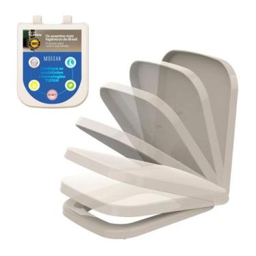 Imagem de Assento icasa misti palha soft close polipropileno - Tupan