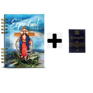 Imagem de Kit livros fisíco, Diário Espiritual 2026 Capa Terra Prometida, Pe. Re