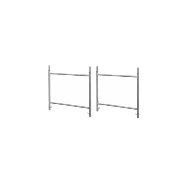 Imagem de Kit com 2 módulo de 1,00 x 1,00m para andaime - metalpama - 000248